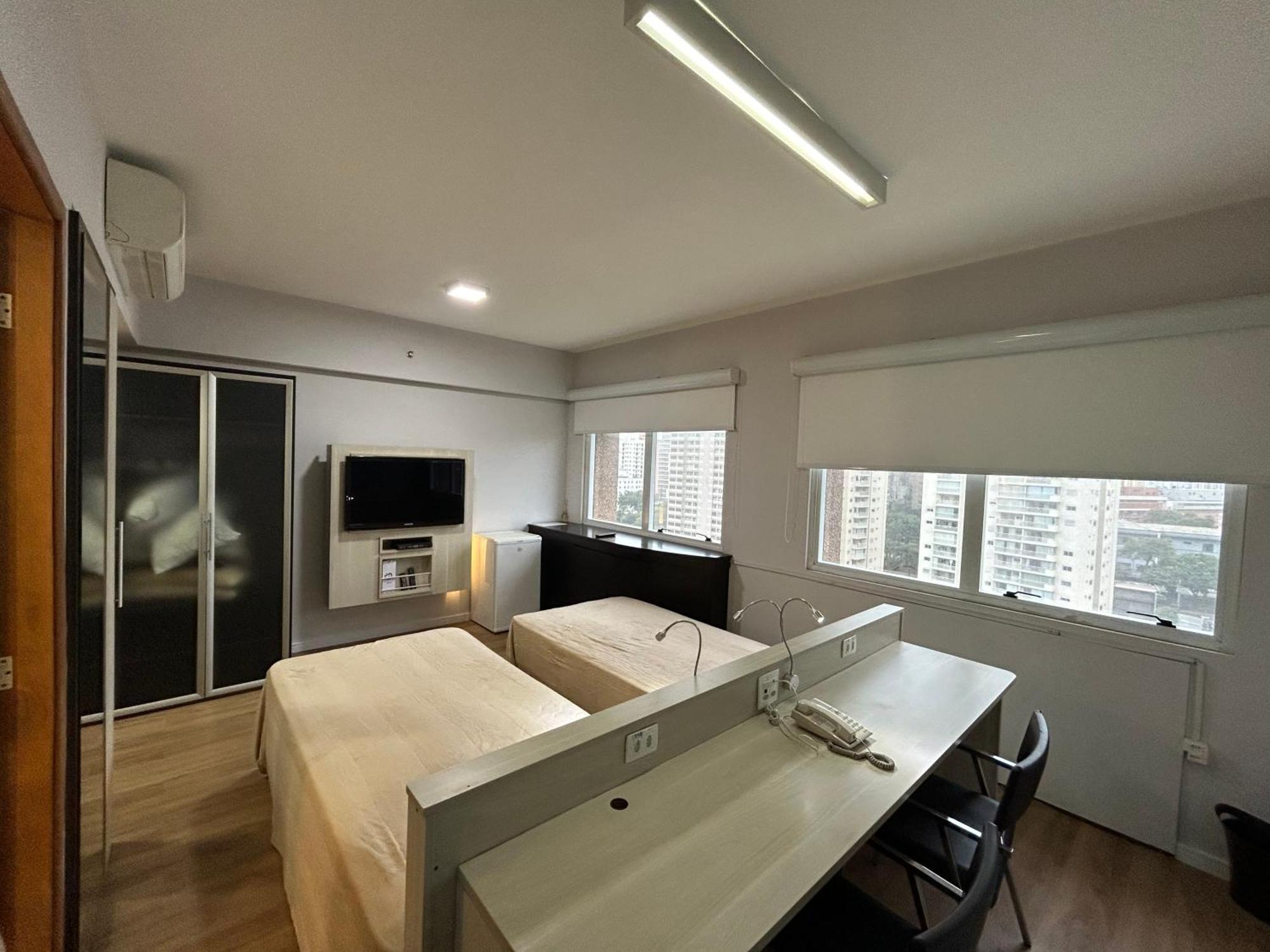 Flat Mercu Paraiso Beneficencia Portuguesa Com Garagem 809 Apartamento São Paulo